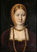 Michiel Sittow Young Catherine of Aragon oil painting artist